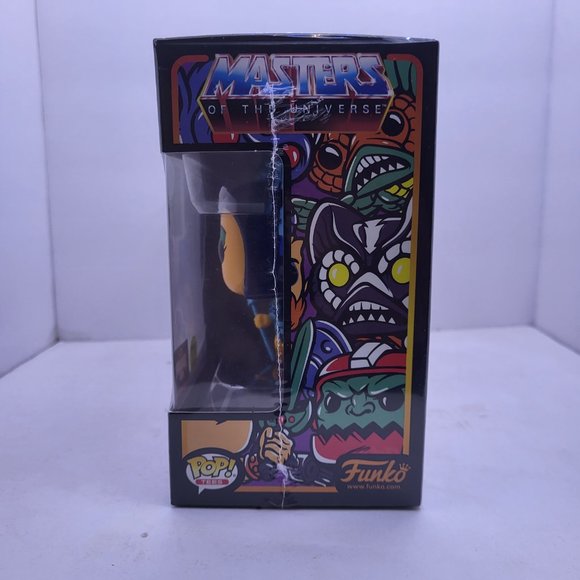 FUNKO POP MASTERS OF THE UNIVERSE EVIL LYNN POP & TEE SIZE XL GITD TARGETCON - Picture 3 of 8
